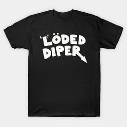 Funny Clothes LODED DIPER DIARY OF A WIMP KID Printed T-shirt Tops Men Women Summer Comfortable Tops Unisex Street Fashion 240513