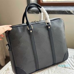 mirror Quality Women & Men's briefcase Designer Bags Luxurys Style handbag Classic Hobo Fashion bag wallets Laptop bag Business briefcase