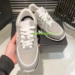 Designer Channel Shoes Luxury Women Casual Outdoor Running Shoes Reflective Sneakers Vintage Suede Leather and Men Trainers Fashion derma s5