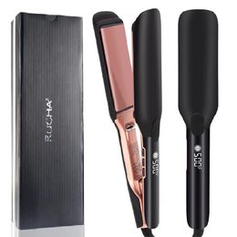 500F straightener high-temperature flat iron with plasma ions used for keratin treatment curly hair recovery damaged hair 240428