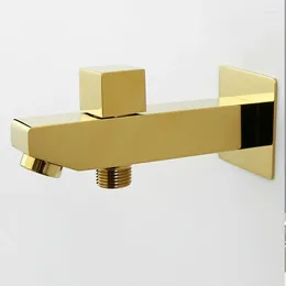 Bathroom Sink Faucets G1/2" Faucet Single Lever Square And Cold Water Deck-mounted