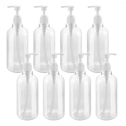 Liquid Soap Dispenser Transparent Bottles Foam Refillable Container Shampoo Pump Bubble