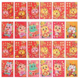 Gift Wrap Spring Festival Year Money Lucky Bags Party Red Packets Cartoon Chinese Dragon Envelope HongBao