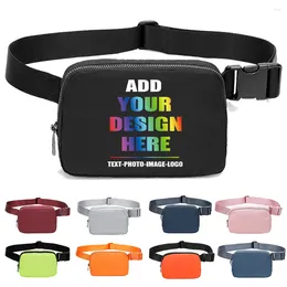 Backpack Personalised Custom Unisex Mini Bag Fanny Belt Waist Pack Bum Running Hiking Travel Small Pouch Gift For Woman