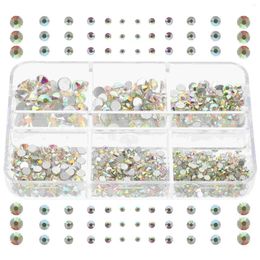 Decorative Plates Nail Rhinestones Decorations DIY Ornaments Manicure Supply Flat Rhinestone Decors Accessories