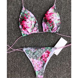 Bikini Sets for Women Designer Swimsuits Bathing Suit Floral Print S-xl ggitys TZC3