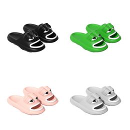 2024 Designer Ugly Cute Funny Frog Slippers men women sandals Wearing Summer black green white Thick Sole and High EVA Anti Beach Shoes
