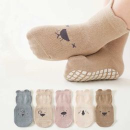 Kids Socks Spring summer autumn and winter baby girls socks childrens floor socks boys anti slip childrens trampoline socks newborns cartoon shoes d240513