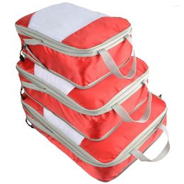 Storage Bags 3 Pcs Comforter Set Clothes Organizer Closet Bag Water Proof Blankets Suit Vacuum Travel