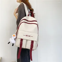 Backpack 2024 Women Waterproof Cute Nylon Female Harajuku School Bag College Lady Kawaii Backpacks Fashion Book Girl Bags