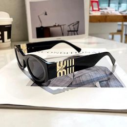 Sunglasses 2024 Fashion Cat Eye Women Men Brand Design Luxury Small Frame Sun Glasses Ladies Eyewears UV400