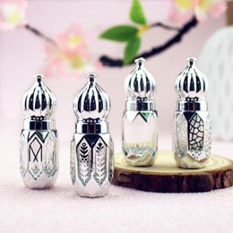 Storage Bottles 20pcs/lot 3ml 6ml Glass Roll On Roller Perfume Bottle Essential Oil Vials With Ball Refillable