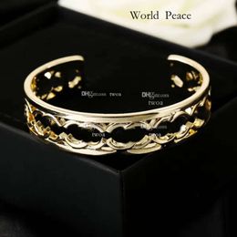 Celi Jewelry Designer Jewelary Woman Men Chanells Bangle Luxury Fashion Brand Letter C Bracelets Women Open Bracelet Jewelry Cuff Gift 996