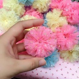 Dog Apparel 2024Pet Diy Handmade Lace Products Hair Pet Bows Accessories Grooming 30pcs