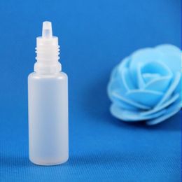 100 Pcs 18ML Plastic Dropper Bottles Tamper Proof Evidence Long-Thin Dropper Tips E CIG Liquid Liquide OIL Juice Vapour 18 mL Gxwgd Oafqb