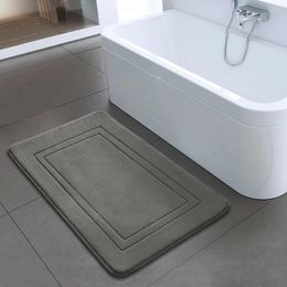 Bath Mats 50x80cm Bathroom Bedroom Non-slip Sponge Rug Shower Carpet For Kitchen High Quality Mat