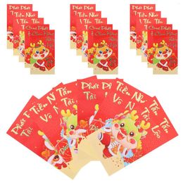 Gift Wrap Vietnamese Year Red Envelopes The Dragon Hong Bao 2024 R Packets Money