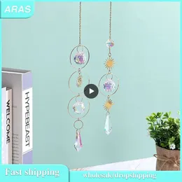 Garden Decorations Crystal Sun Catcher Exquisite Decor Prism Ball Light And Shadow Wind Chime