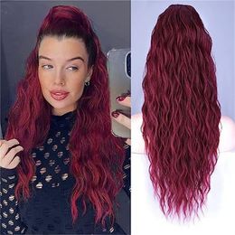 Hot Selling Loose Deep Wave Lace Front Human Hair Wigs Ponytail Hair for Women Lace Frontal Wig Transparent HD Lace Glueless Synthetic Wig Pre Plucked Dropshipping