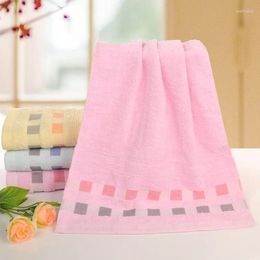 Towel 35 75CM Thickened Small Square Plaid Labour Return Gift Adult Face Wash Household Soft