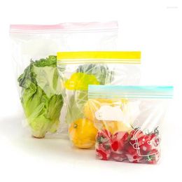Storage Bags Food Kitchen Vacuum Sealing Stand Up Freezer Reusable Fresh-keeping Bag Fruit And Vegetable Sealed F