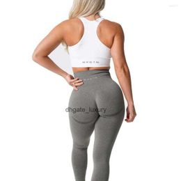 Active Pants NVGTN Curve Womens High Waist Leggings Seamless Fitness Yoga Tummy Control Exercise Solid Color