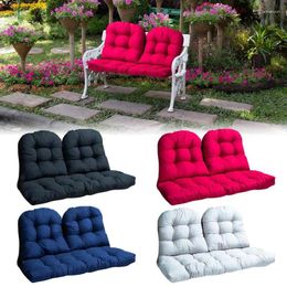 Pillow Outdoor Bench Loveseat S Waterproof Patio Seat Porch Swing Chair