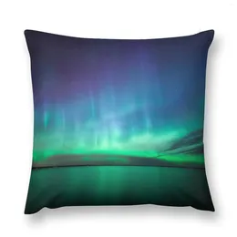 Pillow Beautiful Northern Lights Throw Pillows Aesthetic Christmas Sofa Cover S For