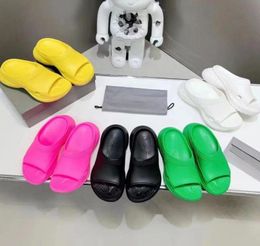 Slippers Bool Slides платформы женщины мужчины сандалии твердый кусочек резиновые пляжные обувь летние спортивные капустые каблуки Slip Flops Slider2520544