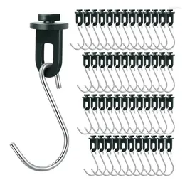 Hangers S-Shaped Greenhouse Stainless Steel Garden Hook Heavy Duty Hooks Easy Fix Clip For Secure Support