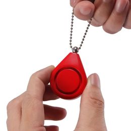 Portable Emergency Personal Security Alarms Self-Defense 130Db LED Light Safety Key Chain Pedant for Woman Kids Elderly