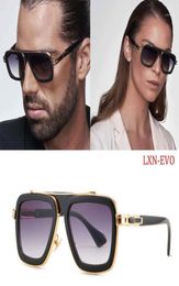 Sunglasses 2022 Fashion Cool LXNEVO Style Square Pilot Men Women Vintage Classic Brand Design Sun Glasses9473113