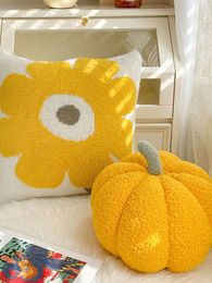 Pillow Nordic Ins Cute Pumpkin Cover Living Room Sofa Model