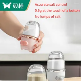 Storage Bottles Suncha Seasoning Jar Precise Salt Sprinkling Glass Kitchen Bottle Moisture And Odour Resistant Containers