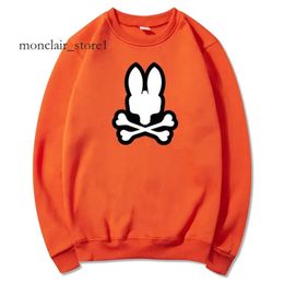 Psychological Bunny Hoodie Fun Rabbit Printing Hoodies Cotton Bad Bunny Hooded Purple Hoodie Sweater Sports Sweatshirts Men Pullovers Psychol Bunny 7479