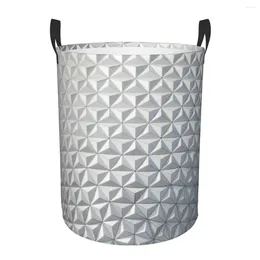 Laundry Bags Spaceship Earth Foldable Baskets Dirty Clothes Toys Sundries Storage Basket Home Organiser Large Waterproof Bucket
