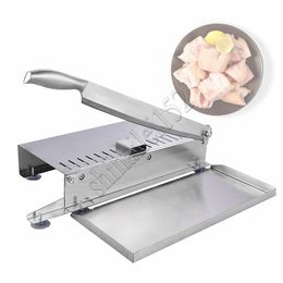 Commercial Multifunctional Meat Slicer Household Stainless Steel Frozen Meat Cutting Machine Manual Bone Cutting Processors