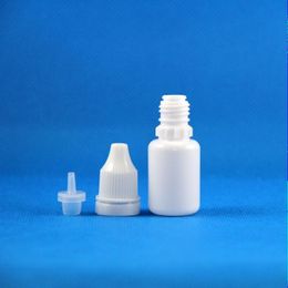 100 Sets/Lot 10ml (1/3oz) Plastic Dropper WHITE Bottles Tamper Proof Evident Caps & Long Thin Tips LDPE E Vapor Cig Liquid 10 mL Igojj Dxgim
