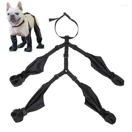 Dog Apparel Boot Leggings Shoes For Large Dogs With Reflective Strips Suspenders Snow Booties Cat Shoe All Weather Pet Supplies