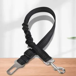 Dog Carrier Adjustable Elastic Pet Seat Belt Vehicle Nylon Safety Lead Clip Traction Rope For Small Large Dogs