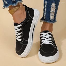 Casual Shoes 2024women's Spring Fashion Round Toe Non-slip Flat Vulcanized PU Leather Daily And Comfortable Walking Sneakers