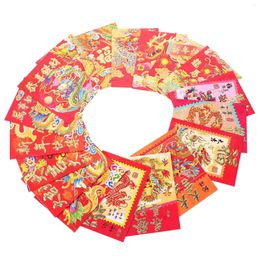 Gift Wrap Wedding Feng Shui Envelopes Year Bag Packet Red Chinese Party Favour For Spring