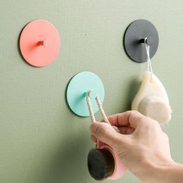 Hooks Adhsive Hook Nordic Circular Metal Wall Hanger Storage Minimalist Key Holder Room Organizer Home Decoration