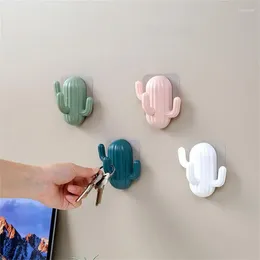 Hooks Hook Walls Lovely Punch-free Strong Bearing Capacity Storage Wall Hanging Abs Multi-function Supplies Sticky