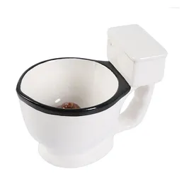 Mugs Creative Personality Toilet Cup Funny Pottery Mug Poop Shape Coffee