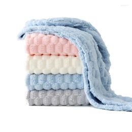 Towel Coral Fleece Bath Soft Absorbent Solid Gift Household Bathroom Bathrobe Adult Bathing Wholesale