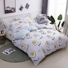 Bedding Sets Home Textile Autumn Dark-color Flower Series Bed Linens 4pcs Set Duvet Cover Sheet Mans