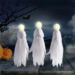 Party Decoration Halloween Glowing Holding Hands Witch Decorations Large Light Up Screaming Sound Birthday