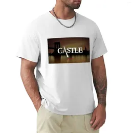 Men's Tank Tops Castle Intro Illustration By Stass T-Shirt Oversized Boys Whites Plain Black T Shirts Men Oversizeds Anime Short Sleeve Tee