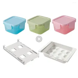 Storage Bottles Soda Rack Artefact High Capacity Boxes Classification Crisper Drinks Thickened Seal Pull-out Egg Carton